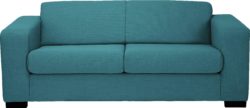 Hygena - Ava - 2 Seater Fabric - Sofa Bed - Teal